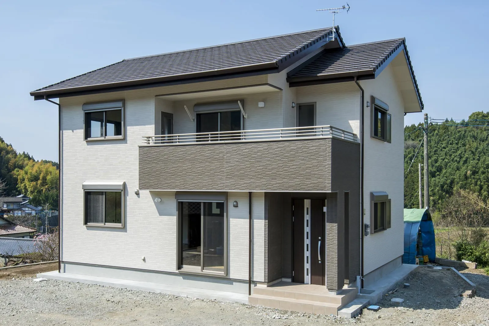 和の風格あるモダンの住まい